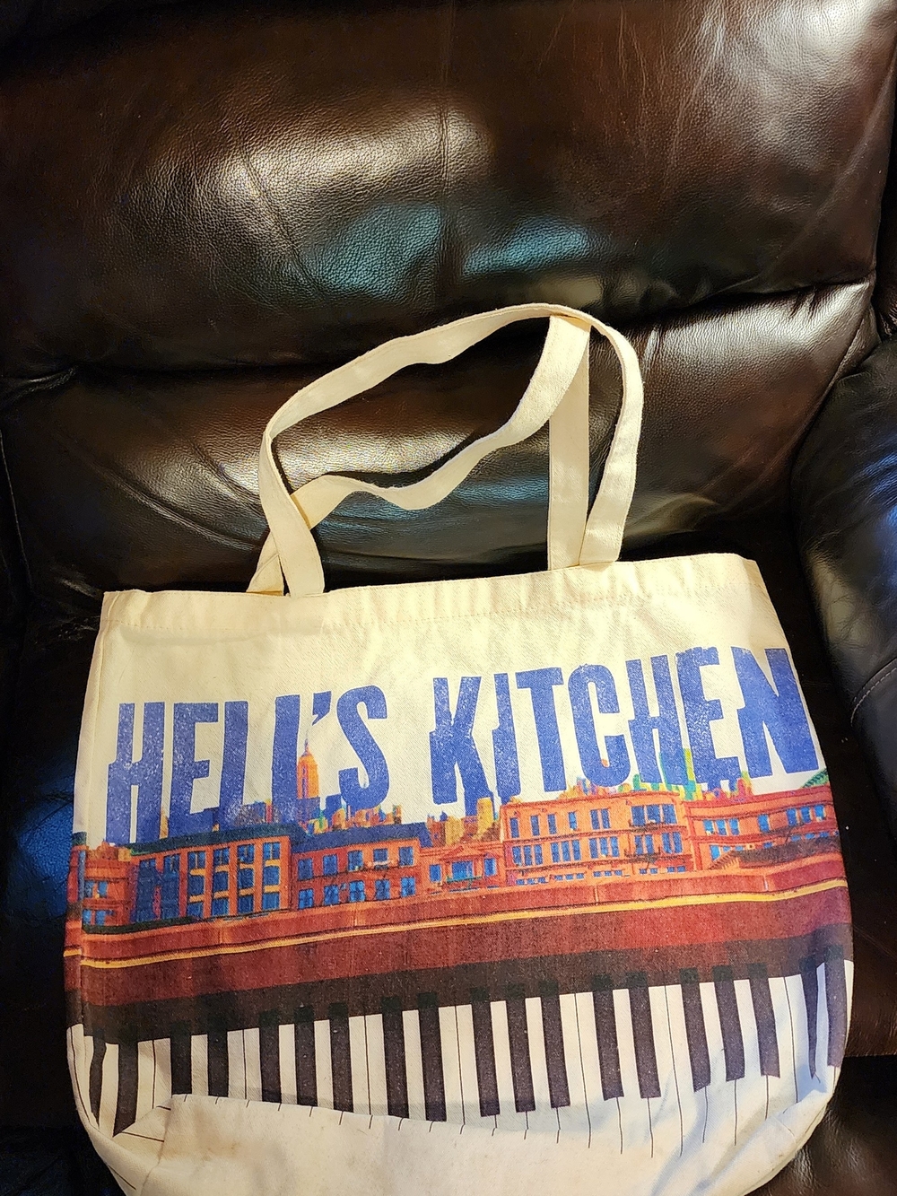 Official Alicia Key's Broadway "Hell's Kitchen"Canvas Tote Bag